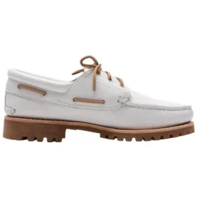 Authentische handgenähte Schuhe „White Full Grain“