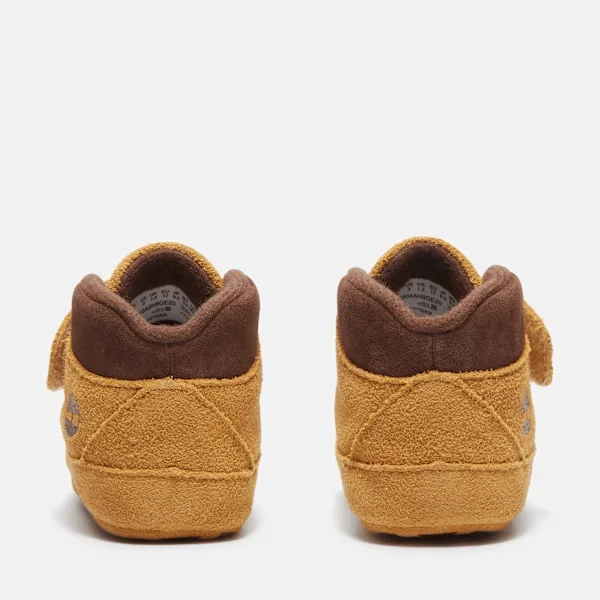 Baby-Krabbelstiefelchen mit mittlerem Klettverschluss Baby-Krabbelstiefelchen mit mittlerem Klettverschluss