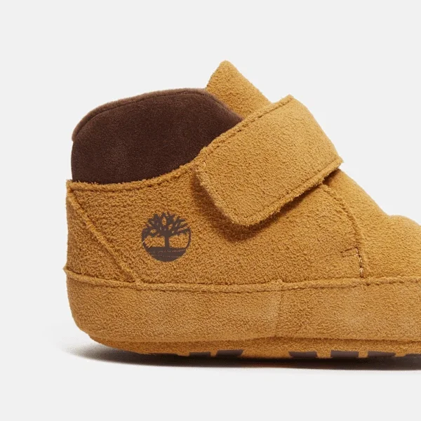 Baby-Krabbelstiefelchen mit mittlerem Klettverschluss Baby-Krabbelstiefelchen mit mittlerem Klettverschluss