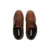 Basic Leder-Oxford-Schuhe, mit Imprägniermittel „Braun“