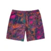 Bedruckte gewebte Shorts „Pink Multi“