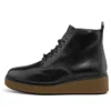 Bluebell Lane Schnürstiefelette – Modischer Stiefel mit geschlossener Spitze „Schwarz“