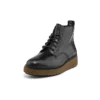 Bluebell Lane Schnürstiefelette – Modischer Stiefel mit geschlossener Spitze „Schwarz“