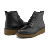 Bluebell Lane Schnürstiefelette – Modischer Stiefel mit geschlossener Spitze „Schwarz“