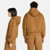 Bomberjacke mit Kapuze aus gewaschenem Duck-Canvas