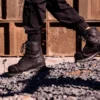 Boondock 8 Arbeitsstiefel für Damen mit Zehenschutzkappe aus Verbundmaterial