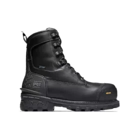 Boondock HD 8-Zoll-Arbeitsstiefel mit Zehenschutzkappe, wasserdicht „Schwarz“