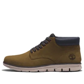 Bradstreet Chukka-Stiefel aus Leder „Olive Nubuck“