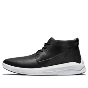 Bradstreet Ultra Leder-Chukka-Stiefel „Schwarz“