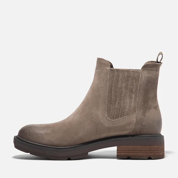 Brimfield Mid Chelsea-Stiefel für Damen – Braunes Wildleder Brimfield Mid Chelsea-Stiefel für Damen – Braunes Wildleder