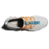 Brooklyn Leder- und Stoff-Oxford-Sneaker „Hellbeiges Mesh“