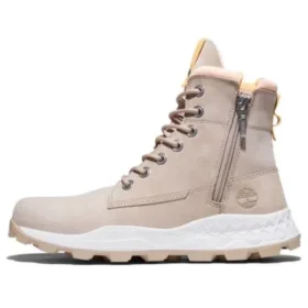 Brooklyn Side Zip Stiefel „Beige“