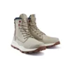 Brooklyn Side Zip Wide Fit Stiefel „Beige Nubuck“