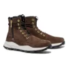 Brooklyn Side Zip Stiefel „Braunes Nubukleder“