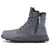 Brooklyn Side Zip Stiefel „Medium Grey Nubuck“