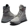 Brooklyn Side Zip Stiefel „Medium Grey Nubuck“