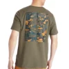 Camouflage-Muster, Herren, Grün