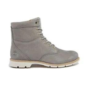 Campton 6-Inch-Wasserdichte Stiefel „Graues Nubukleder“