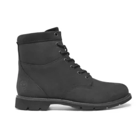 Campton Waterproof 6-Inch Boot mit breiter Passform „Schwarz Nubuck“