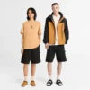 Carpenter-Shorts aus gewaschenem Duck-Canvas