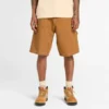 Carpenter-Shorts aus gewaschenem Duck-Canvas