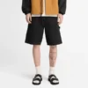 Carpenter-Shorts aus gewaschenem Duck-Canvas