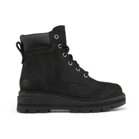 Cheyenne Valley Mid Wide Fit Stiefel „Schwarz Nubuck“