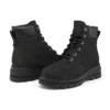 Cheyenne Valley Mid Wide Fit Stiefel „Schwarz Nubuck“