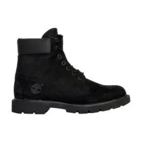 Classic 6″“ Wasserdichte Stiefel „Schwarzes Nubukleder“