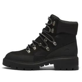 Cortina Valley Wasserdichte Mid-Hiker-Stiefel „Schwarz Full Grain“