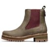 Courmayeur Valley Chelsea-Stiefel „Olive Nubuck“