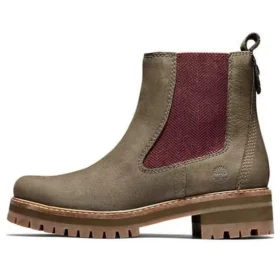 Courmayeur Valley Chelsea-Stiefel „Olive Nubuck“