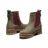 Courmayeur Valley Chelsea-Stiefel „Olive Nubuck“