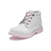 Damen Nellie Chukka Double Wasserdichter Stiefel „Grau-Rosa“