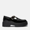 Damen-Plateauschuh „Stone Street“ aus Lackleder mit Schnalle Damen-Plateauschuh „Stone Street“ aus Lackleder mit Schnalle