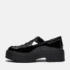 Damen-Plateauschuh „Stone Street“ aus Lackleder mit Schnalle Damen-Plateauschuh „Stone Street“ aus Lackleder mit Schnalle