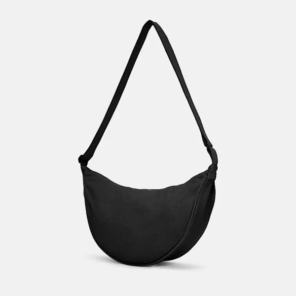 Damen-Umhängetasche aus Canvas und Leder Damen-Umhängetasche aus Canvas und Leder