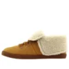 Dausette Fleece-Stiefel mit Umschlag „Braun“