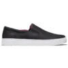 Davis Square Slip-Ons „Schwarz Nubuck“