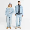 Denimjacke mit Cordkragen Denimjacke mit Cordkragen