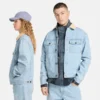 Denimjacke mit Cordkragen Denimjacke mit Cordkragen