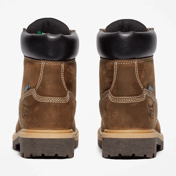 Direkt befestigte Arbeitsstiefel mit Stahlkappe für Damen – Kaffeebraun Direkt befestigte Arbeitsstiefel mit Stahlkappe für Damen – Kaffeebraun
