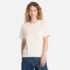 Dunstan Kurzarm-T-Shirt für Damen – Vintage White Dunstan Kurzarm-T-Shirt für Damen – Vintage White