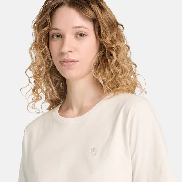 Dunstan Kurzarm-T-Shirt für Damen – Vintage White Dunstan Kurzarm-T-Shirt für Damen – Vintage White