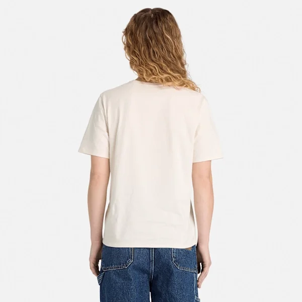 Dunstan Kurzarm-T-Shirt für Damen – Vintage White Dunstan Kurzarm-T-Shirt für Damen – Vintage White