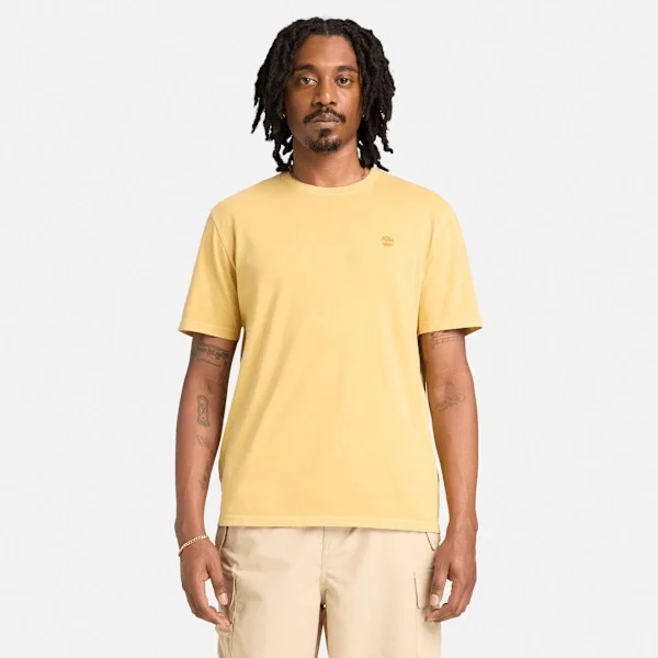 Dunstan River Kurzarm-T-Shirt für Herren, stückgefärbt Dunstan River Kurzarm-T-Shirt für Herren, stückgefärbt