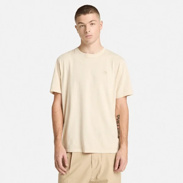 Dunstan River Kurzarm-T-Shirt für Herren, stückgefärbt Dunstan River Kurzarm-T-Shirt für Herren, stückgefärbt