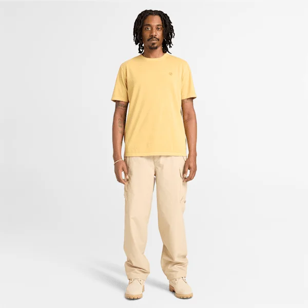 Dunstan River Kurzarm-T-Shirt für Herren, stückgefärbt Dunstan River Kurzarm-T-Shirt für Herren, stückgefärbt