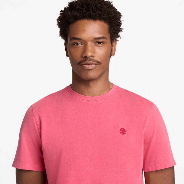 Dunstan River Kurzarm-T-Shirt für Herren, stückgefärbt Dunstan River Kurzarm-T-Shirt für Herren, stückgefärbt