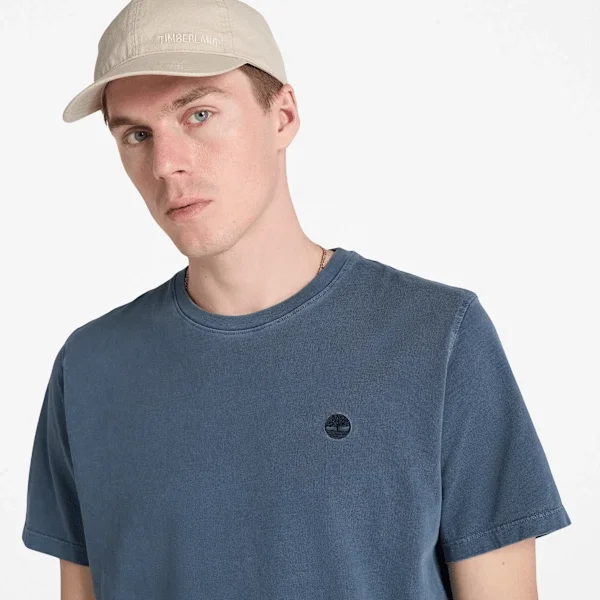 Dunstan River Kurzarm-T-Shirt für Herren, stückgefärbt Dunstan River Kurzarm-T-Shirt für Herren, stückgefärbt